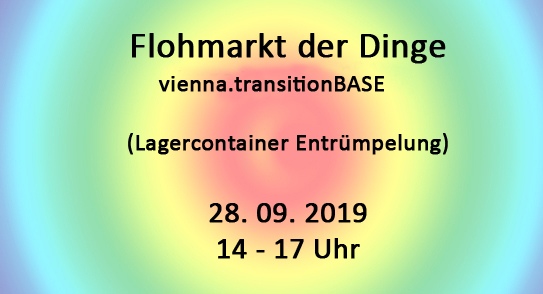 Flohmarkt Der Dinge Am 28.9.2019